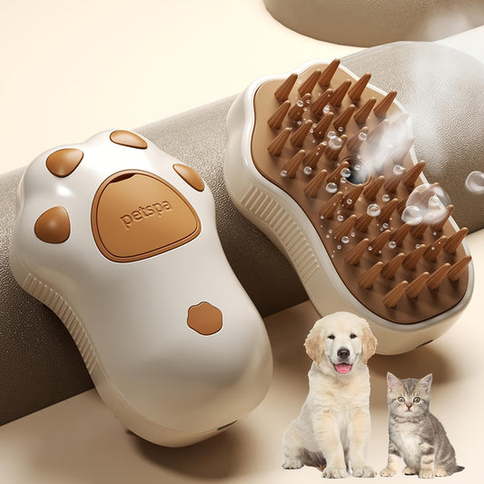 3-in-1 Electric Pet Grooming Brush,