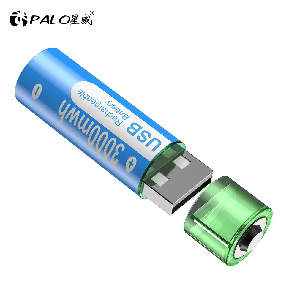 AA USB Rechargeable Lithium batteries