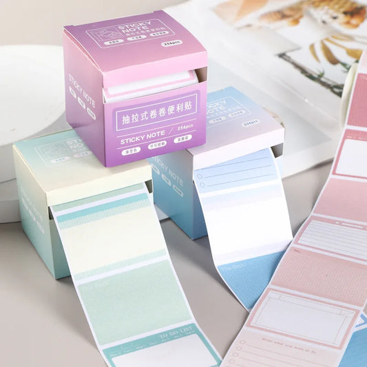 Box Pull-out Sticky Notes