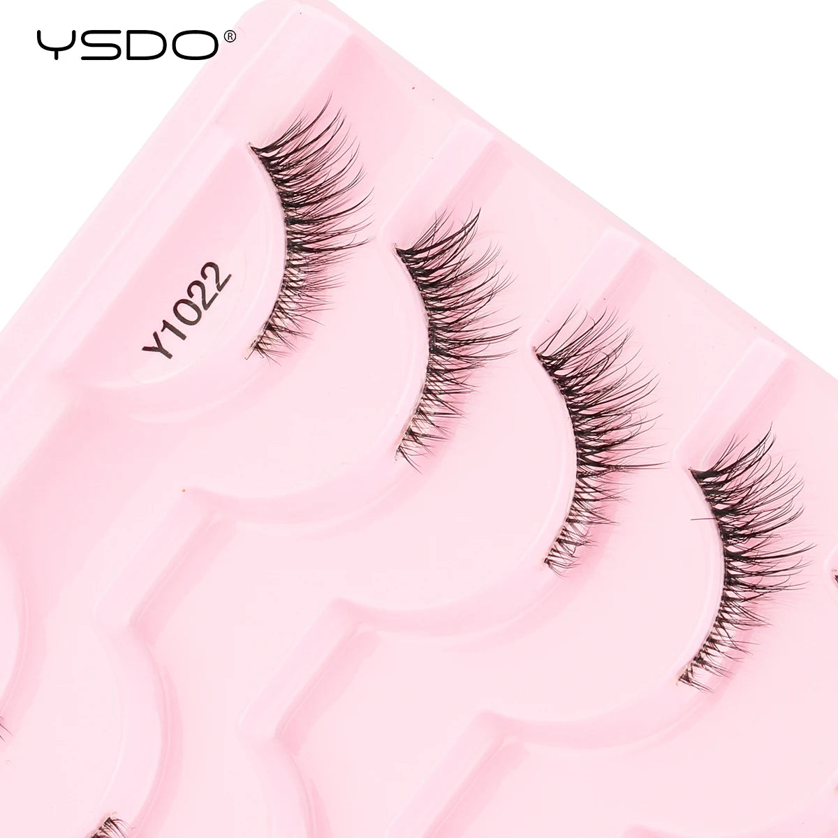 Half Lashes Mink Eyelashes Natural Soft Cat Eye False Eyelashes Long Wispy 3D Mink Lashes Makeup Eyelash Extension Fake Lashes